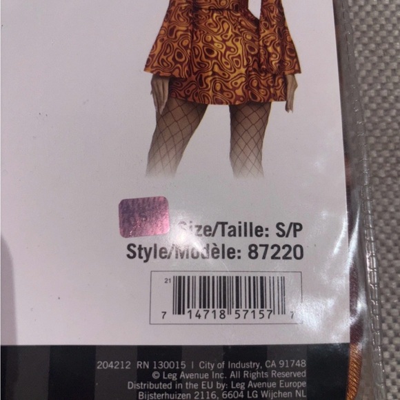 Leg Avenue DISCO DOLL Size Small Halloween Costume NEW - Picture 2 of 4